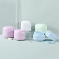 Customize Printing logo Face Care Plastic Cream Jar 20g 30g 50g Colored Vacuum Storage Cosmetic Packaging