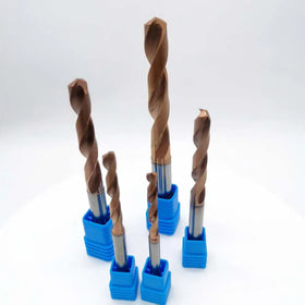 High Precision Tungsten Carbide Twist Drill Bit 3D 5D 7D 8D External or Internal Cooling Drills
