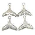 Wholesale Accessories Fashion Stainless Steel Jewelry Pattern Dolphin Mermaid Tail Pendant Custom Charm