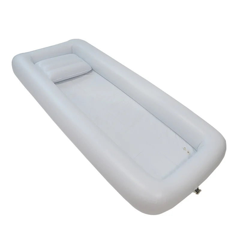 Inflatable Medical Bed Bath Tub for Elderly and Patient Bed Bath