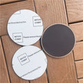 MDFSUB Customized Wooden Sublimation Blank Magnetic Glossy White Blank Sublimation MDF Fridge Magnets with Protective Films