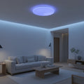Modern Design Tuya Smart 12W LED Ceiling Lights 270mm with RGB Remote & App Control 3000-5500K Plastic White for Bedroom Garden