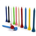 Factory Bulk Wholesale Custom logo Print  Bamboo Wooden Plastic Brand Golf Tees  Golf Tee  Customization Manufacturing