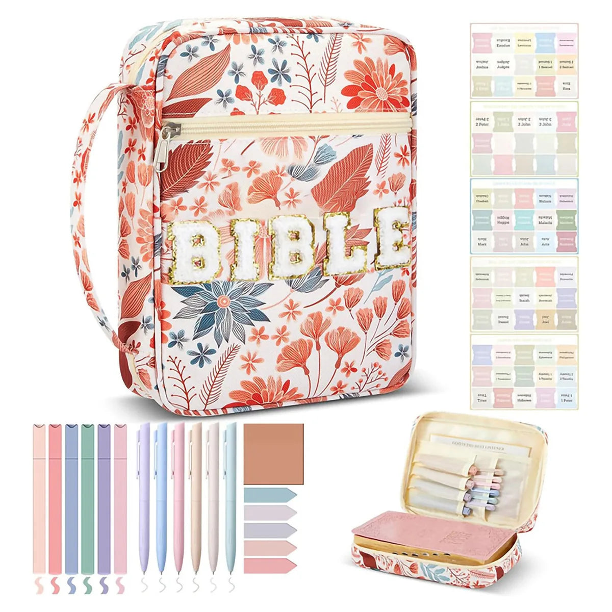 Feihong Portable Eco-Friendly Oxford Book Storage Bag High-Value Handbag with Zipper Dustproof Cross-Border Design for Amazon