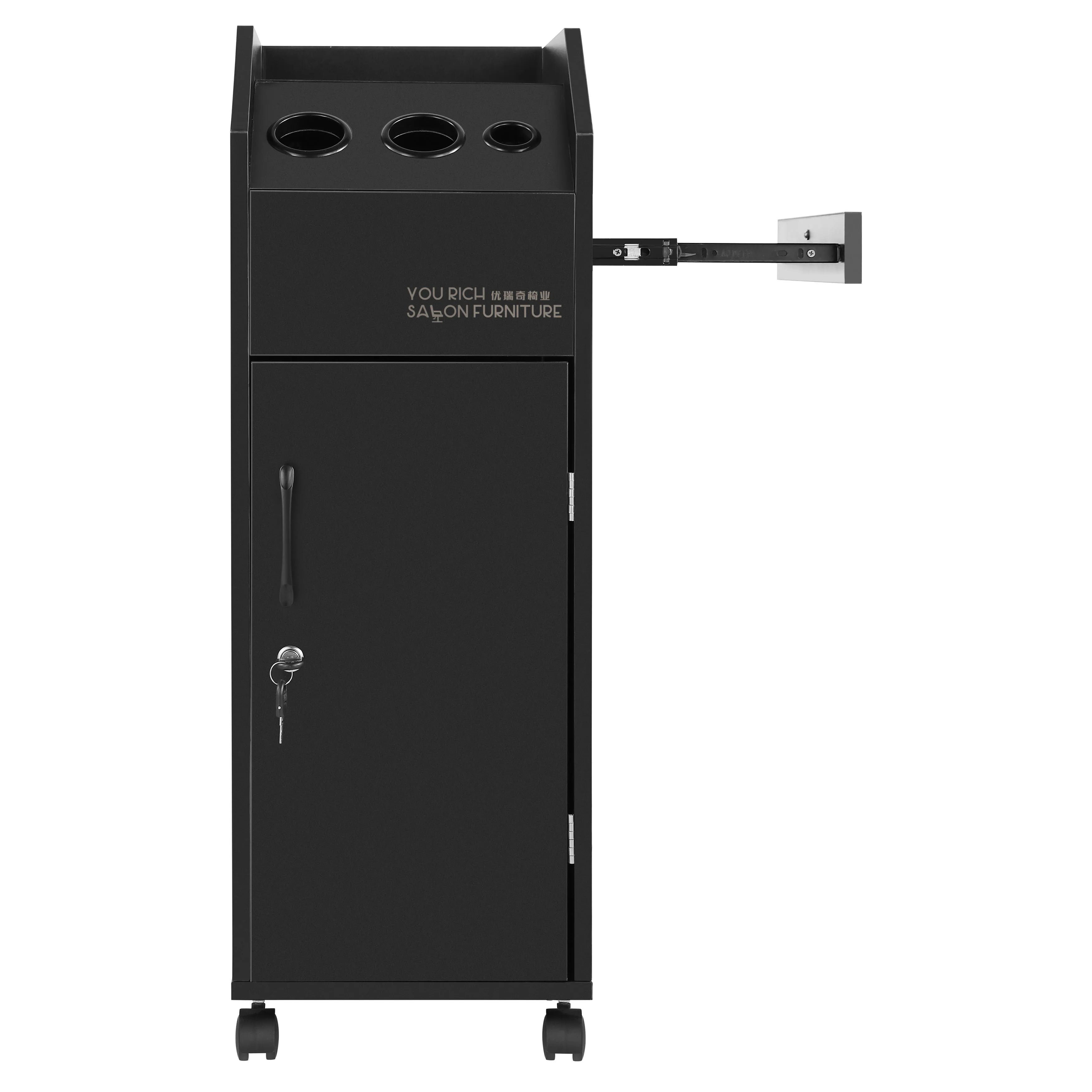 Modern Salon Trolley Stand Holder Factory-Issued Tattoo Roller Tray for Beauty for Home Office Hair Living Room