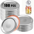 Food Grade Split-Type Airtight Leak Proof Silicone Seal Regular Mouth 70mm 86mm Silicone Sealing Ring Canning Mason Jar Lids