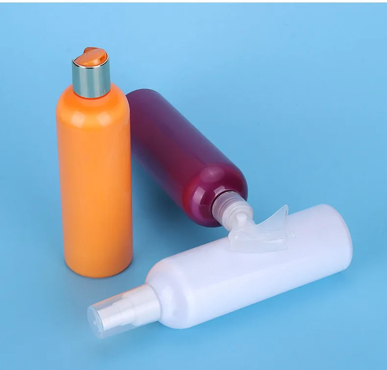 12 oz 350ml PET White Cosmo Bottle with 24-410 Mini Trigger Sprayer for Car Cleaning Products