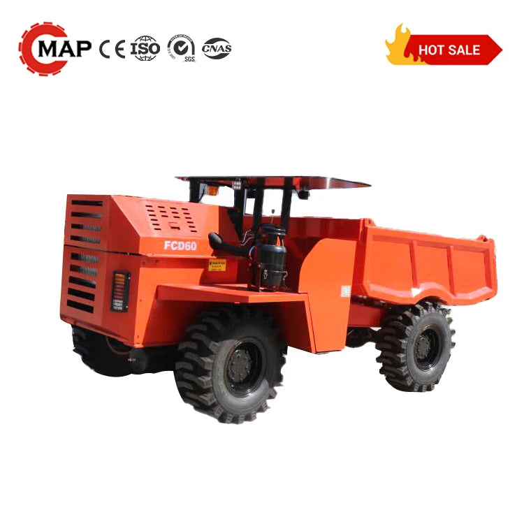 High Precision Diesel Dump Truck 4 Wheeled Transport Vehicle with Core Components Engine Motor Pump for Building Construction