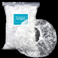 Disposable Hair Plastic Shower Cap - (Pack of 100) Clear Women Shower Caps Waterproof Bath Caps Processing Hair Cover