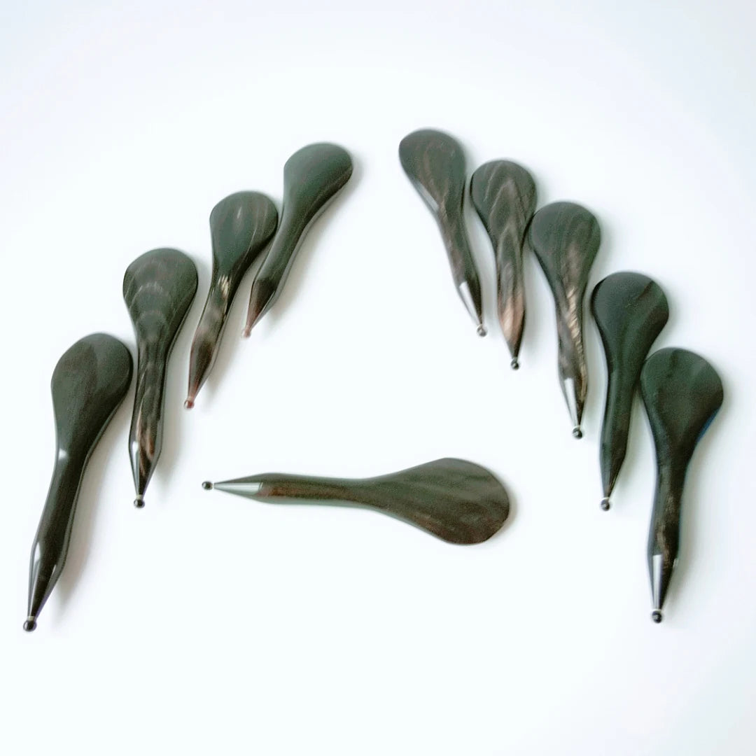Diy Crystals Wholesale Horn Guasha Tool Set Et Roller