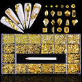 New Arrival Nail Rhinestone Box for Crystal Nail Art Decoration Supplier Nail Art Crystal Kit