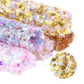 Hot Selling Fashion Nail Hand Rest Mat for Manicure Glitter Sequin Pad Shining Nail Art Table Mat Silicone Sparkle Nail Art Mat