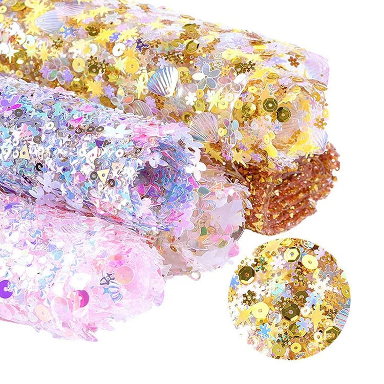 Hot Selling Fashion Nail Hand Rest Mat for Manicure Glitter Sequin Pad Shining Nail Art Table Mat Silicone Sparkle Nail Art Mat