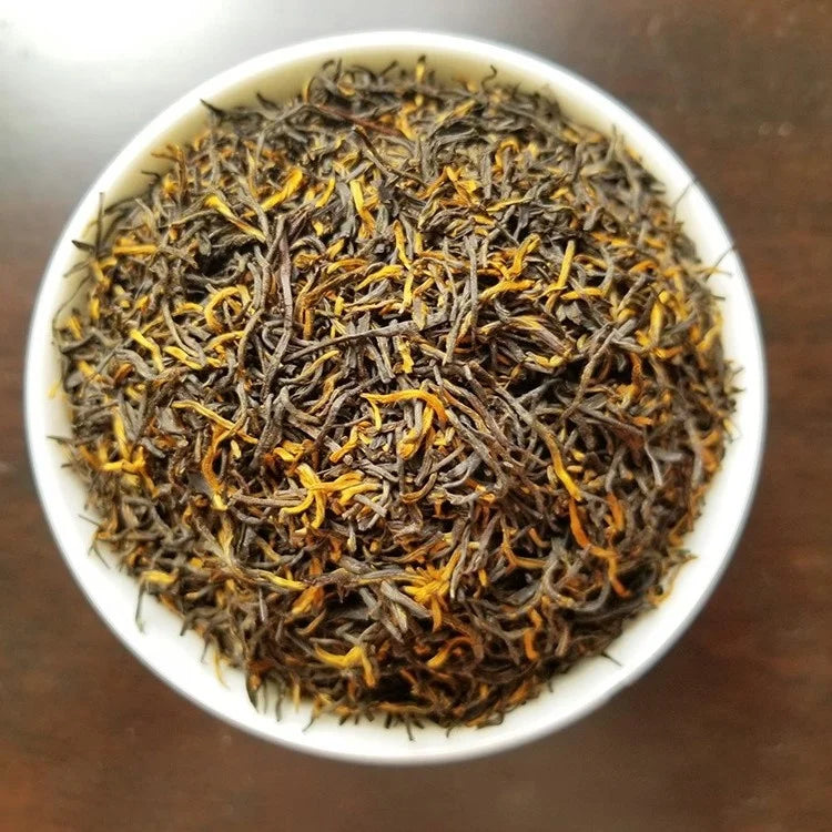RT02 Factory B Grade Jin Jun Mei Picked Authentic Loose Leaf Jinjunmei Golden Eyebrow