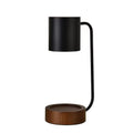 Hot Modern Adjustable Temperature Wood Base Electric Candle Wax Warmer Lamp for Scented Candles