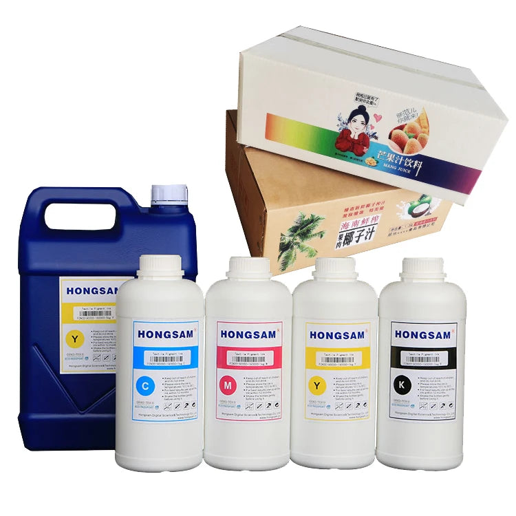 Hongsam Water-proof Corrugated Paper Box Digital Printing Ink for Seiko Print Head Corrugated Carton Printing MegaBDM