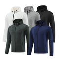 95%Polyester 5%Spandex Windproof Coats Mens Elastic Gym Athletic Training Jackets