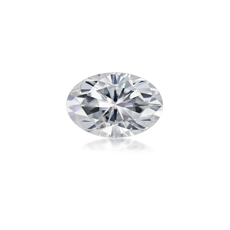 D Color VVS Oval Cut White Melee Moissanite Jewelry Certified for Earrings Necklaces Bracelets Loose Accessories