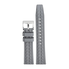 New Arrival FKM Rubber Watch Strap 20/22mm Quick Release Tire Tread Fluororubber Watch Bands Bracelet Waterproof