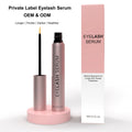 OEM ODM Natural Thicker Longer Eyelash Enhancing Liquid to Grow Lashes Brow Enhancer Private Label Eye Lash Growth Serum