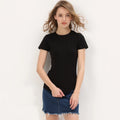 Customized Logo Women's T-shirt Short Trendy Tops Plain Shirts Print 100% Cotton Designer Ladies for Women Casual Custom T-shirt