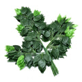 Cheap Price Artificial Branches Banyan Leaves Red Maple Leavesengineering Green Plant Decoration
