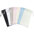 Free Sample Custom Logo Microfiber Glasses Bag