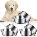 Durable Stainless Steel Dog Cat Food Bowl-Portable Lightweight Travel Bowl Easy Clean Multifunction Design for Small Medium Pets
