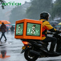 HXTECH Top Leading LED Food Delivery Box Manufacturer for Motorcycle Best Advertising LED Screen