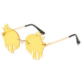 VIFF HM21384 Cute Party Sun Glasses Rimless Sunglasses