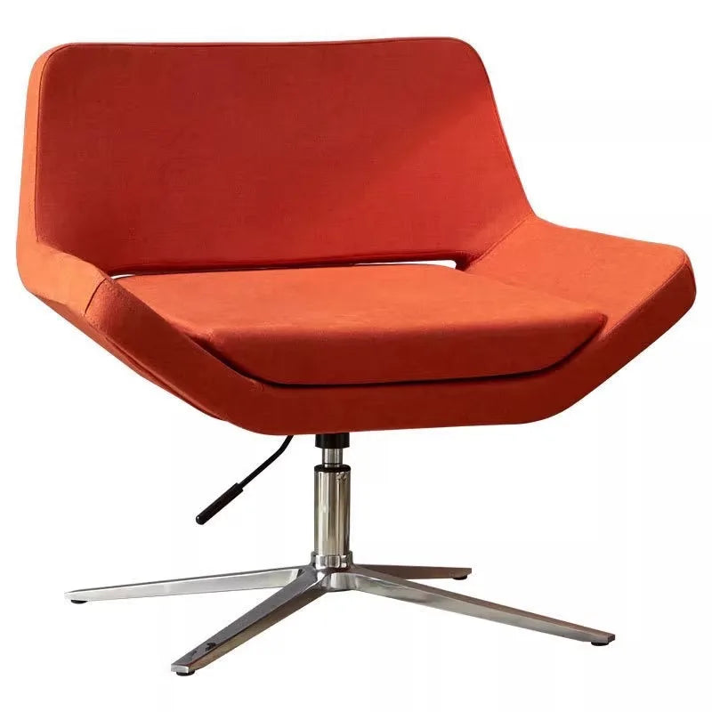 Modern Scandinavian Light Luxury Leisure Chair for Living Room Single Casual Computer Conference Reception Seat Modular