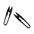Quickly Sand Shears with Black Rubber Handle Thread End Shears in Garment Factories Small U-Shaped Scissors MegaBDM