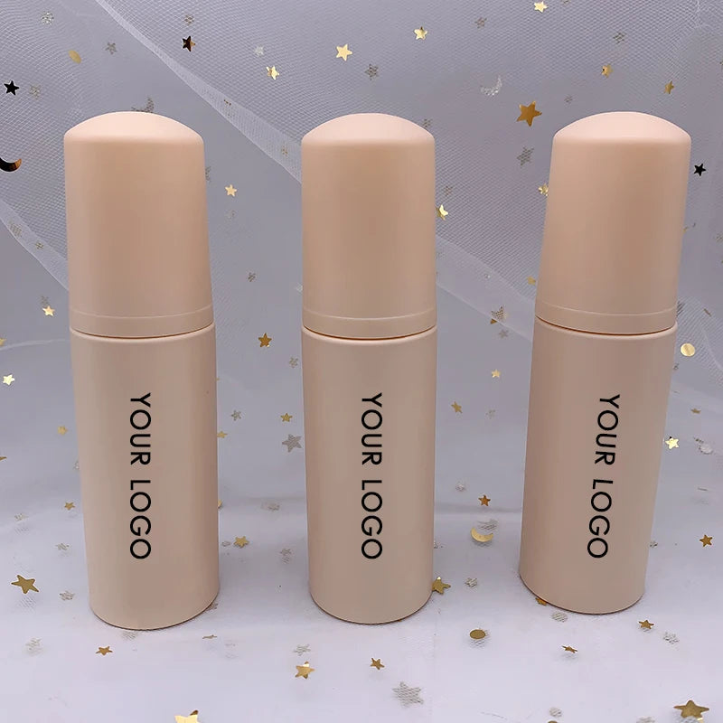 Empty Foam Soap Bottle for Lashes Custom logo From Korea Eyelash Extension Foam Pump Stickers for Bottles