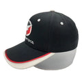 OEM Oxford Sandwich Brim Baseball Hats Custom 3D Embroidery Adjustable Unisex Baseball Hat with Embroidery Logo 6 Panels