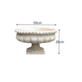 2026 New Arrive ABS Plastic Precast Large Flower Pot Planter Plastic Molds  European Molding for Sale