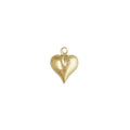 Permanet Bracelets Heart Charms for Women Jewelry Making 14K Gold Filled Charms