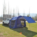 Universal Waterproof SUV Camping Tent with Large Awning Car Rear 4-Person Sleeping Capacity Tent