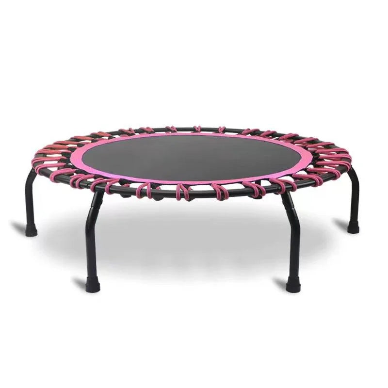 Foldable 40" Mini Spring Free Kids Bungee Trampoline Indoor Fitness Jumping Sport Gym Exercise Rebounder Cheap on Sale
