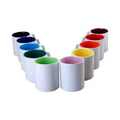 Hot New Products Ceramic Material 11Oz Mugs Sublimation Ceramic Coffee 11Oz Inner Color Custom Sublimation Ceramic Mug