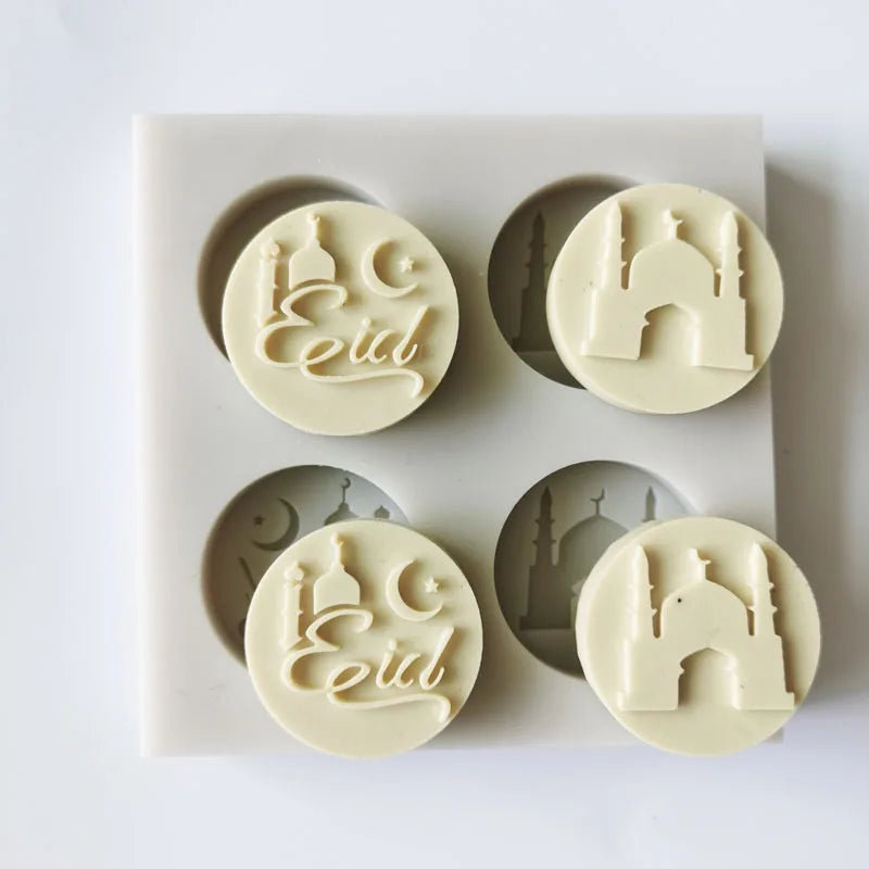 Holiday Silicone Mold Cake Decoration Fondant Mold Chocolate Baking Tools Used for DIY Handmade Making
