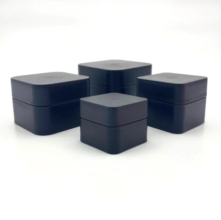 5g 15 20 30 50 8 Matt White Black pink Plastic Cosmetic Cream PP Jar Container Fancy Double Wall PP Jar