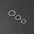 Factory 925 Sterling Silver Jewelry Pattern Closed Jump Rings Wholesale for DIY Making Accessories