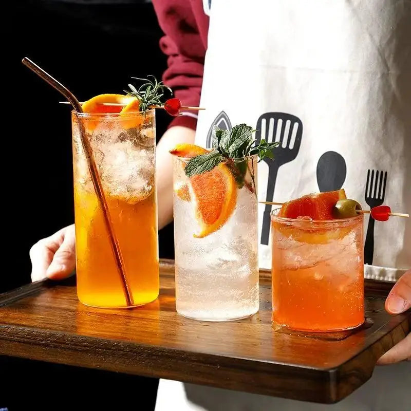 Light and Thin Colin Glass Borosilicate Highball Glass Classic Transparent Design for Long Drinks