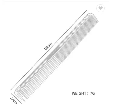 Masterlee Wholesale Barber Cutting Comb Transparent Detangling Hair Brushes