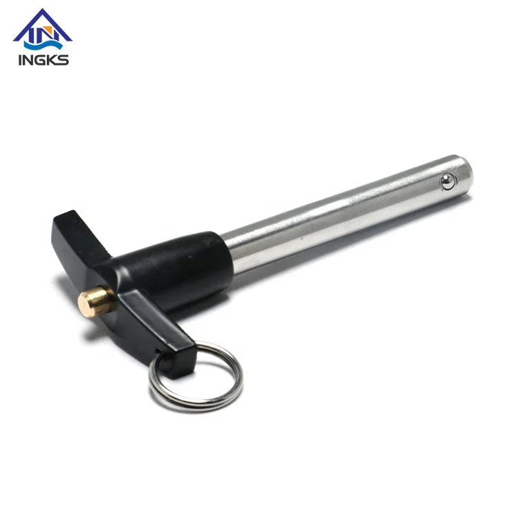 Chinese Manufacture Two Ball Locking Quick Release Pin Aluminum T Handle with Stainless Steel Body Fasteners Product