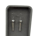 Biwa Keshi Baroque Freshwater Pearl 925 Silver Earrings 100% Natural AAA Quality Long 50mm Wholesale Price