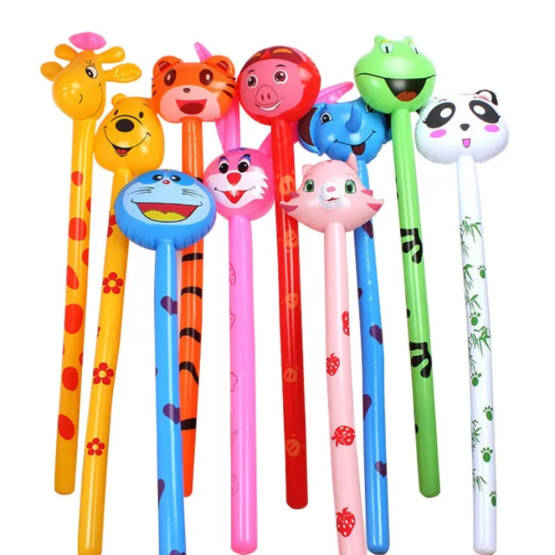 Promotional Different Animal Design Inflatable Stick Toys