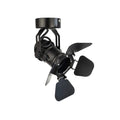 Surface Mounted 4 Leaf Coffee bar Theater Lighting GU10 MR16 Track Fixture