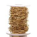 Stainless Steel Flat Wire Chains for Necklace Jewelry Making Findings Bracelet Components in Bulk Accessories Anklets