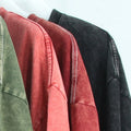 Factory Mens 100% Cotton Blank Stone Washed Faded Tee Shirts Oversize Streetwear Distressed Vintage T-shirt